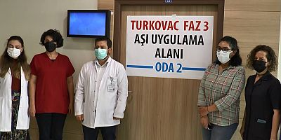 Erzurum'da yerli aşı Turkovac'ın Faz-3 çalışması başladı