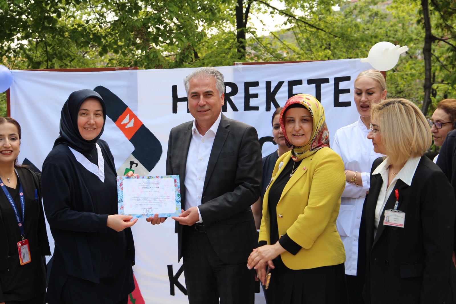 Dışkapı Hastanesi’nde el hijyeninde fark yaratan servise ödül