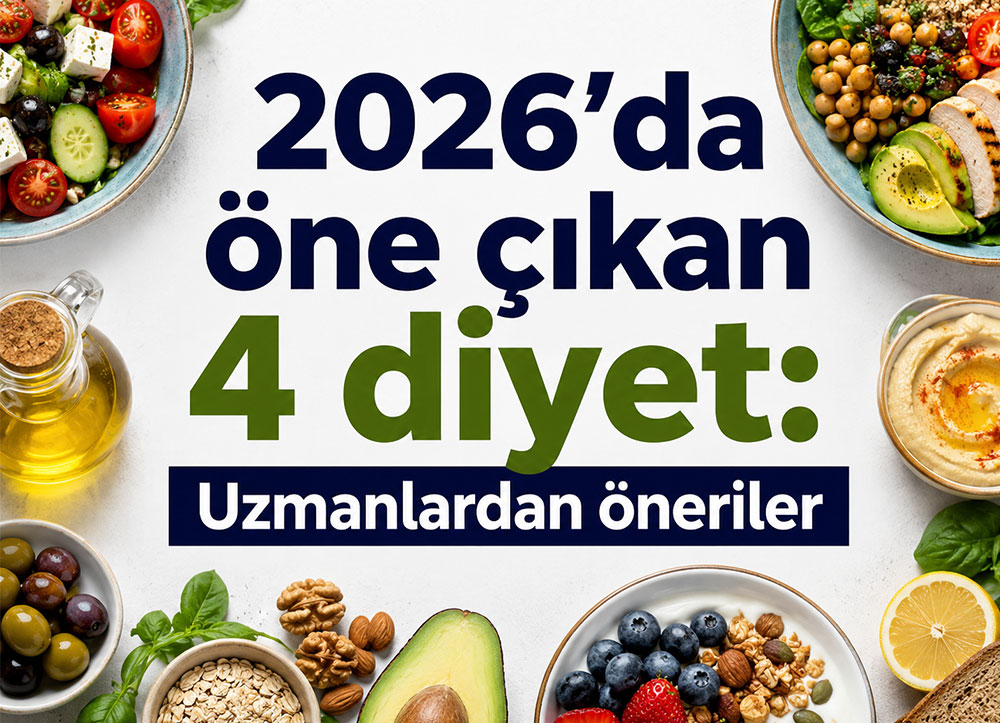 2026’da öne çıkan 4 diyet modeli