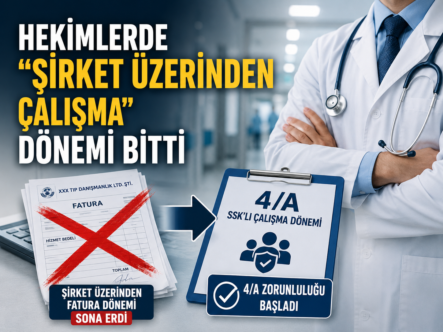 Özel sağlıkta yeni dönem: 4/A zorunluluğu başladı