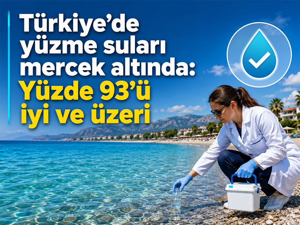 Türkiye’de yüzme suları mercek altında: Yüzde 93’ü iyi ve üzeri