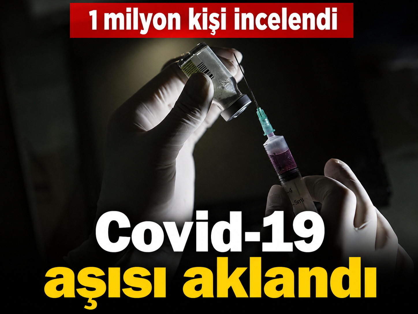 Covid aşısı olanlarda o risk yüzde 40 daha düşük