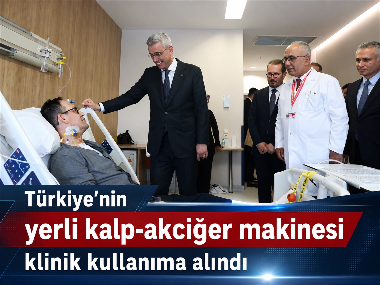 Türkiye’nin yerli kalp-akciğer makinesi klinik kullanıma alındı