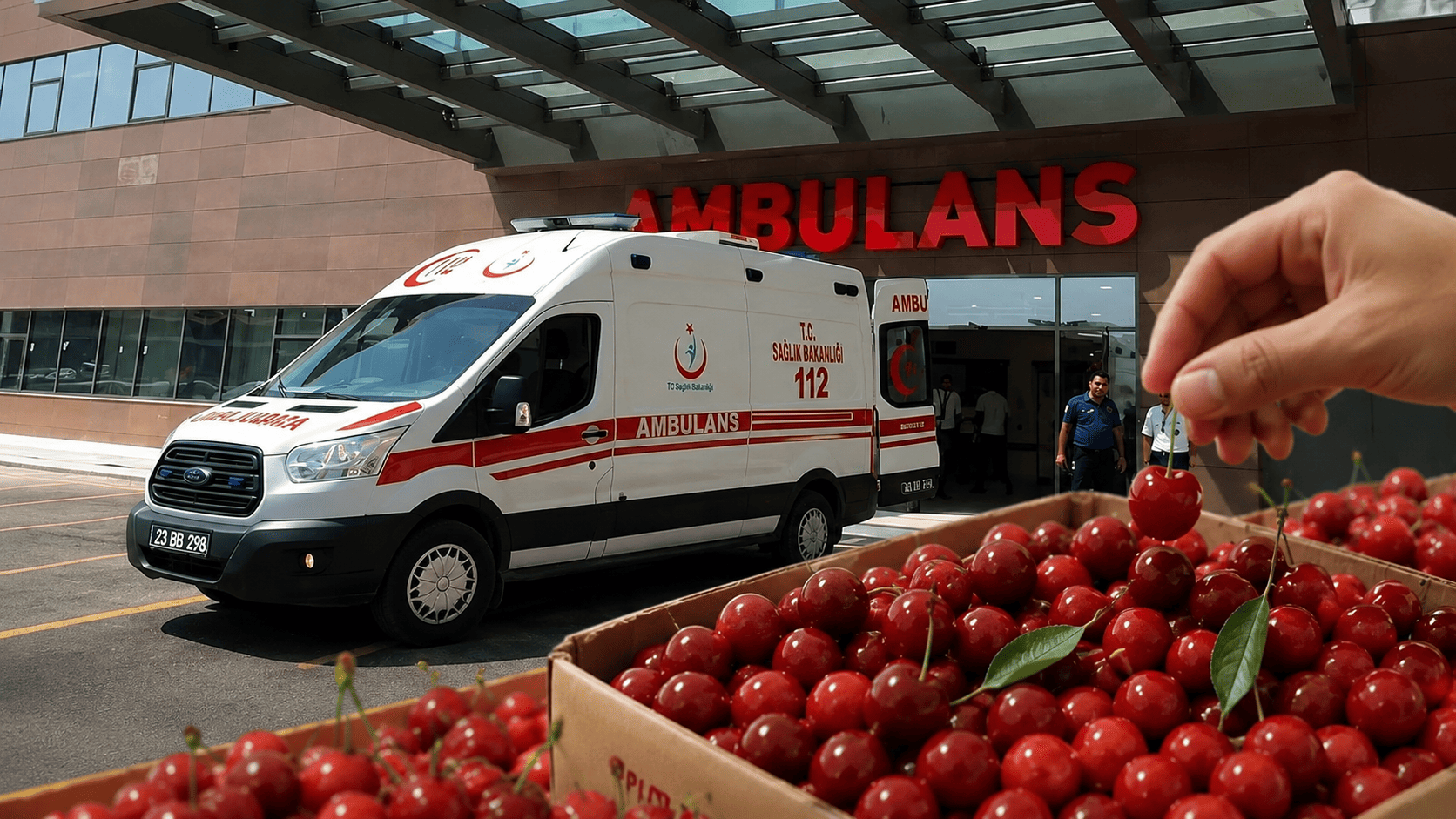 Kiraz yedikten sonra fenalaşan çift hayatını kaybetti