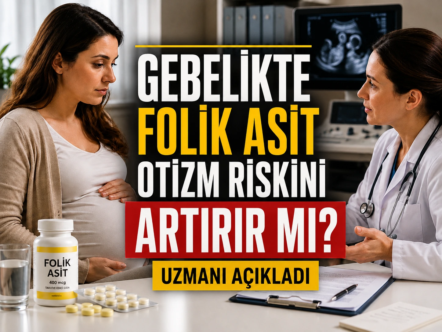 Gebelikte folik asit otizm riskini artırır mı? Uzmanı açıkladı