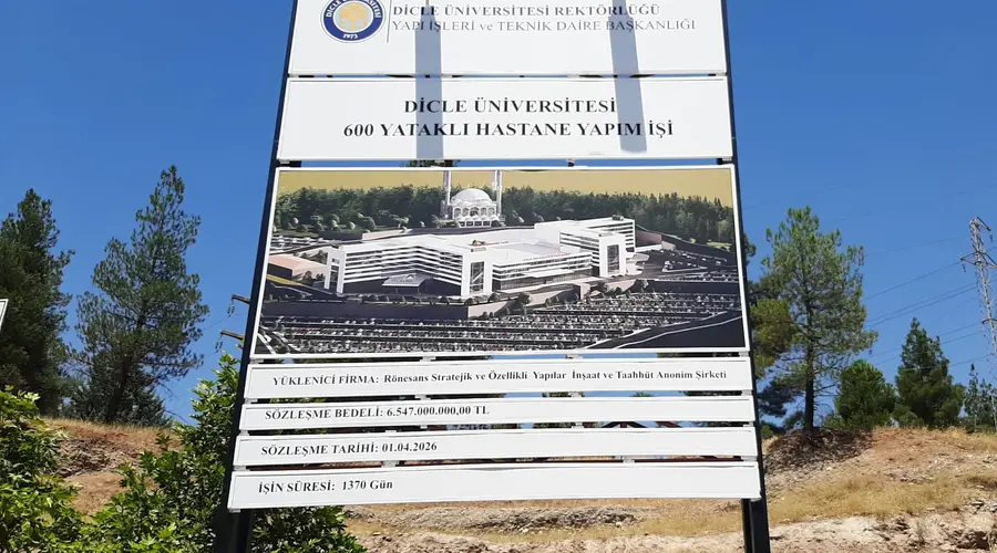 Diyarbakır’da yeni üniversite hastanesi projesi ilerliyor
