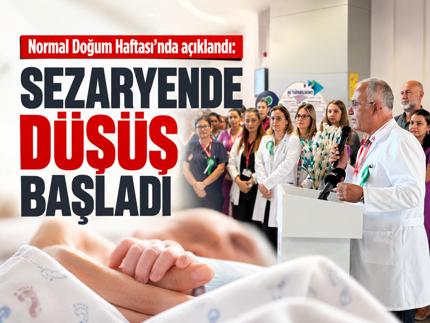 Normal Doğum Haftası’nda açıklandı: Sezaryende düşüş başladı