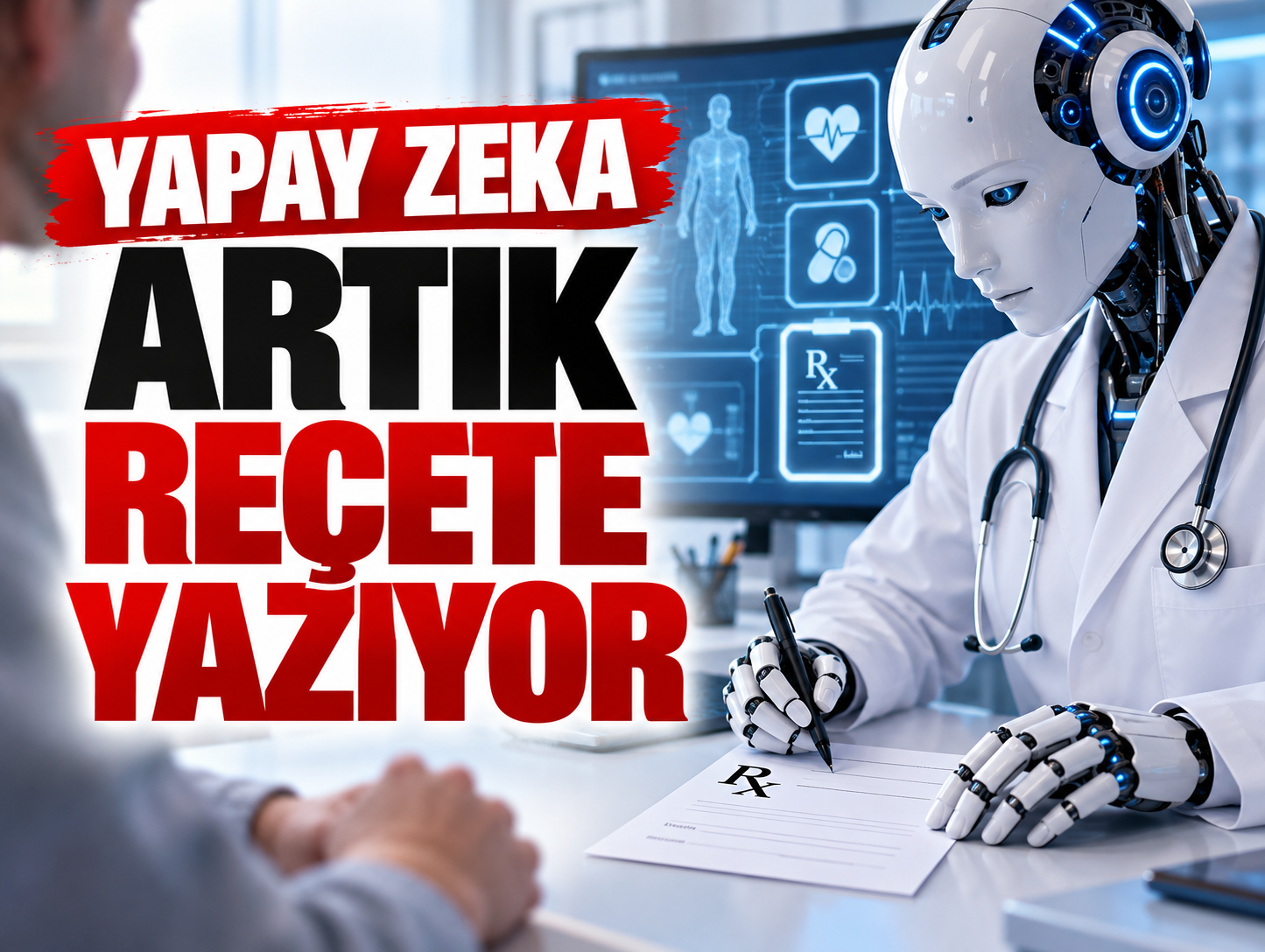 Yapay zeka artık reçete yazıyor
