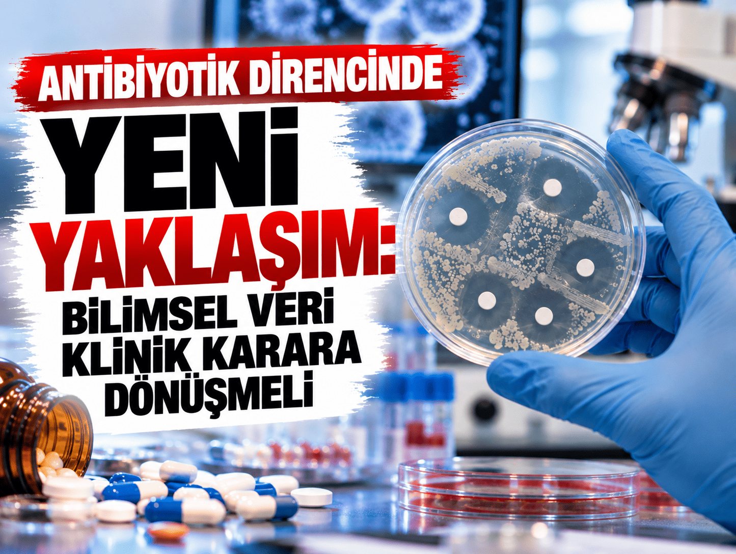 Antibiyotik direncinde yeni yaklaşım: Bilimsel veri klinik karara dönüşmeli