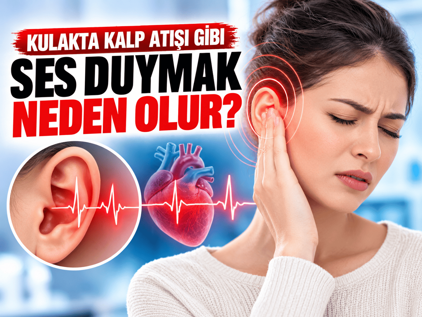 Kulakta kalp atışı gibi ses duymak neden olur?