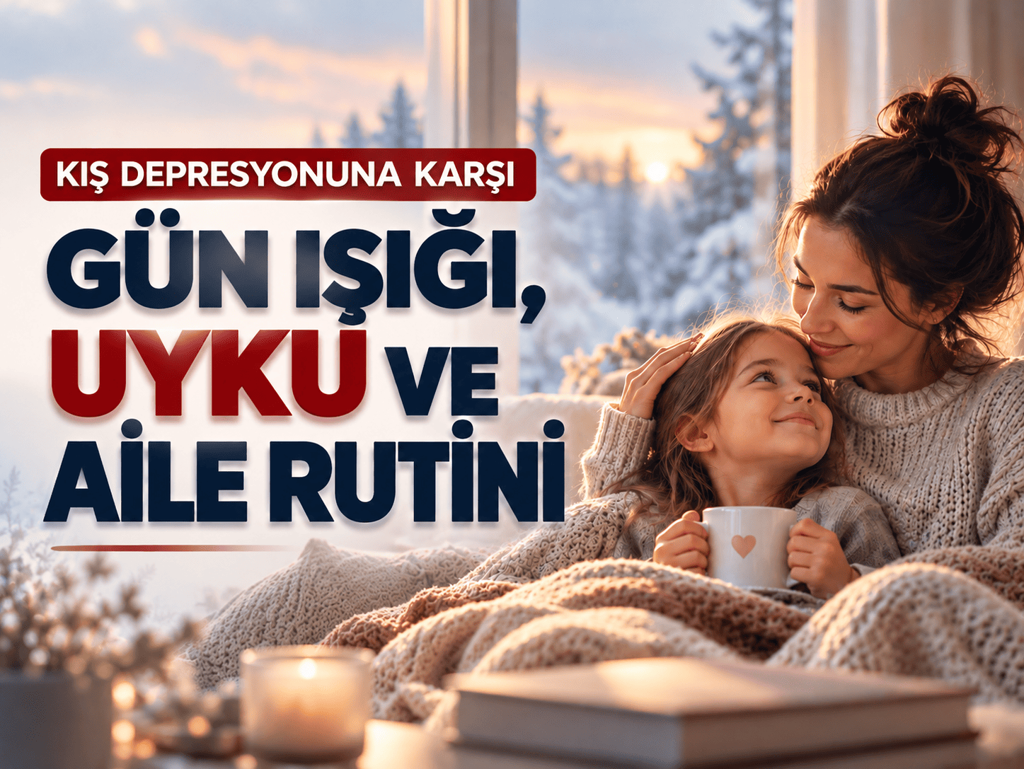 Kış depresyonuna karşı 3 öneri: Gün ışığı, uyku ve aile rutini