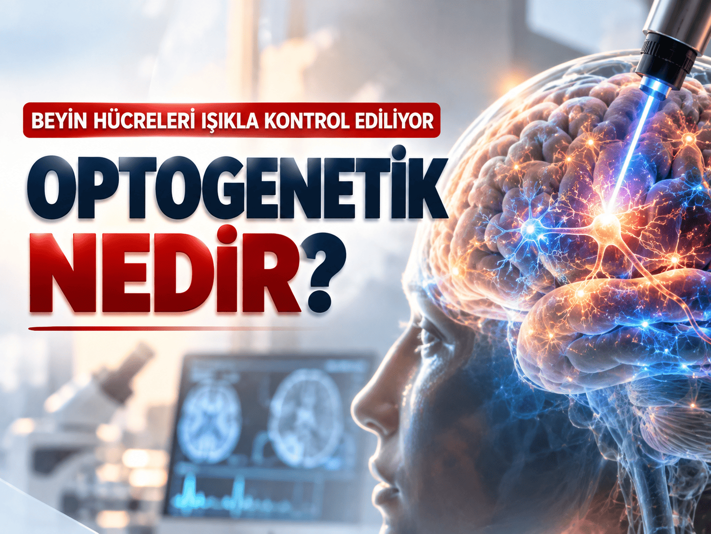 Beyin hücreleri ışıkla kontrol ediliyor: Optogenetik nedir?