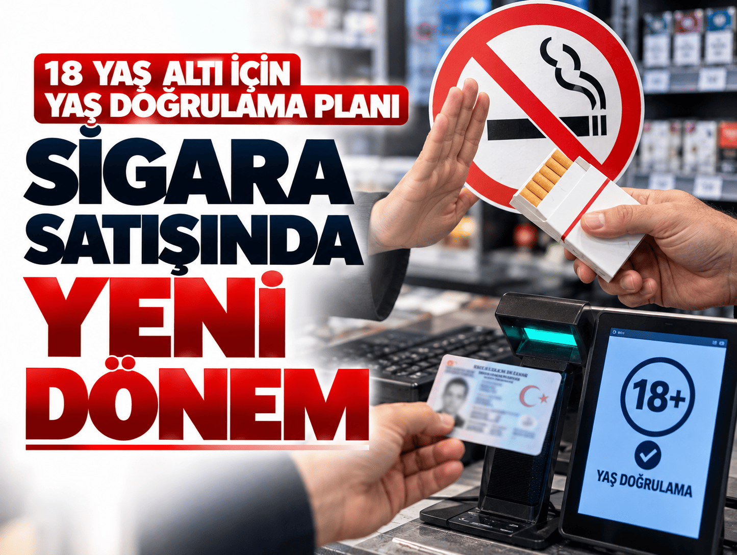 Sigara satışında yaş doğrulama dönemi geliyor