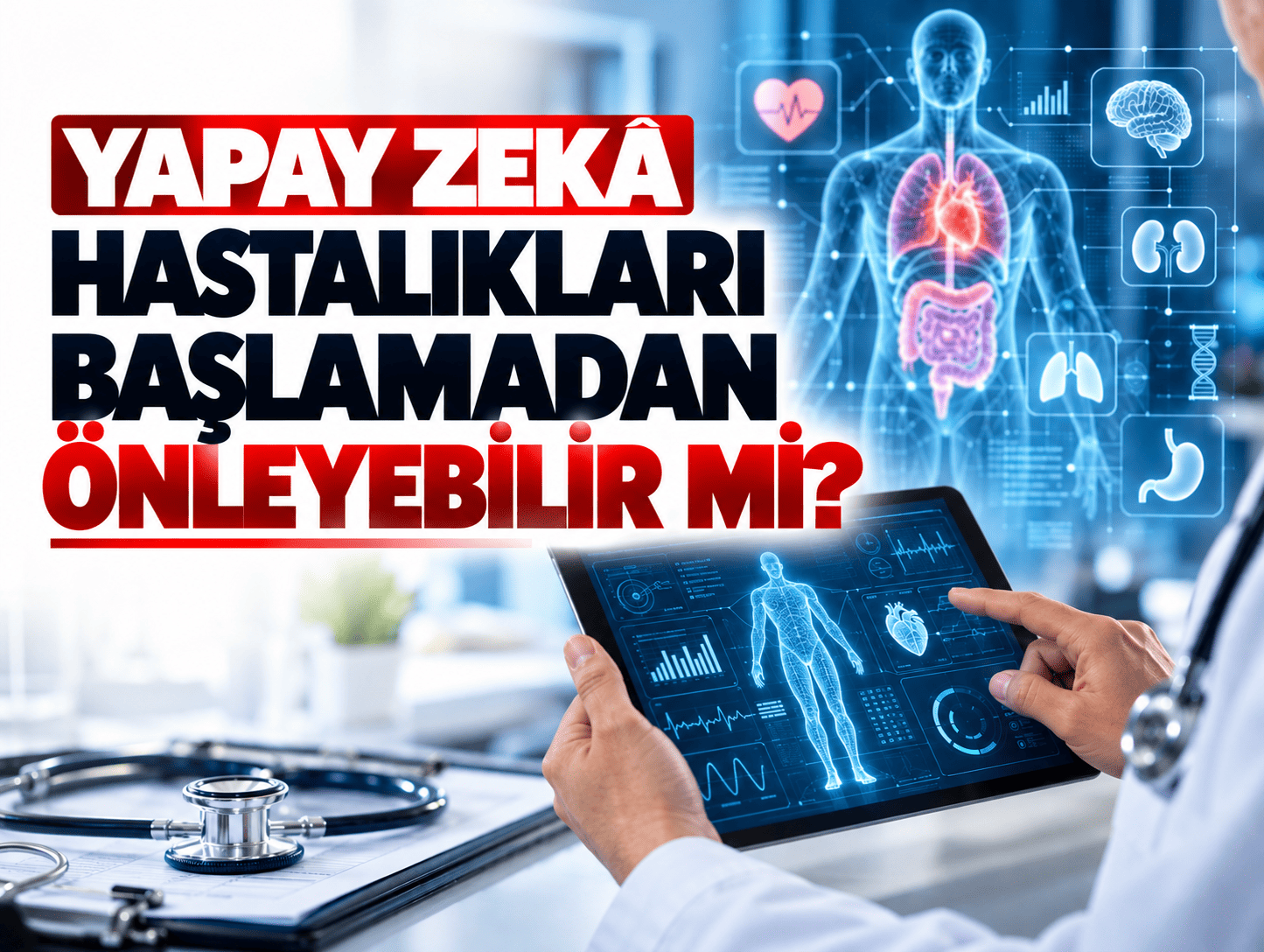 Yapay zeka hastalıkları başlamadan önleyebilir mi?