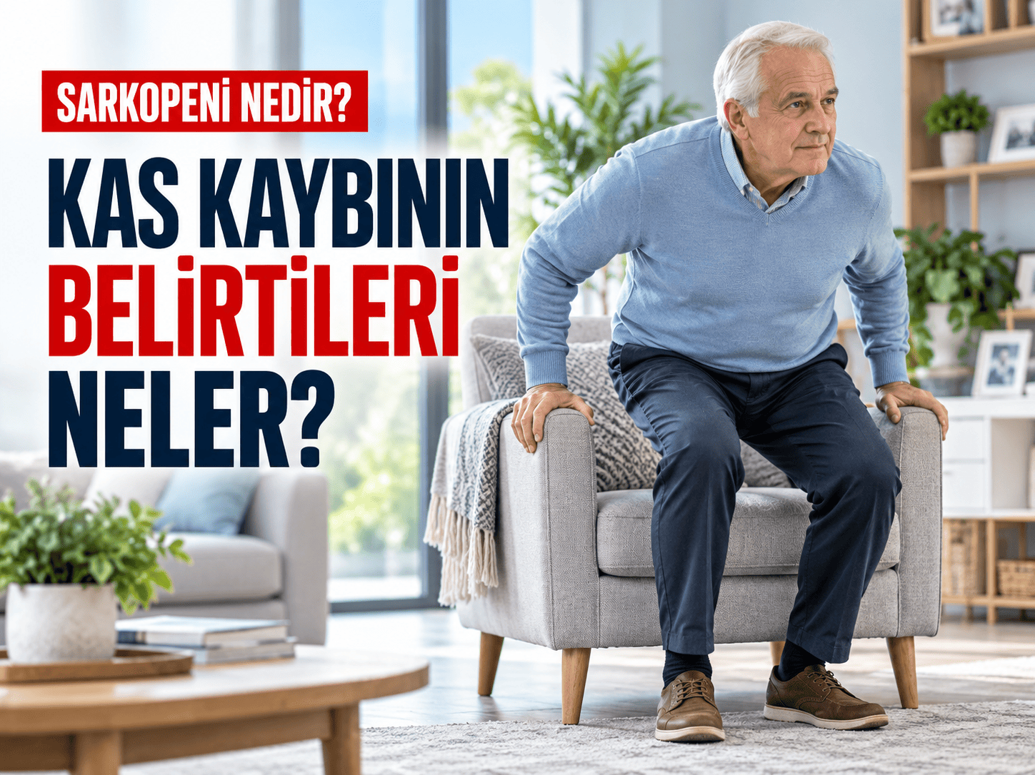 Sarkopeni nedir? Kas kaybının belirtileri nelerdir?