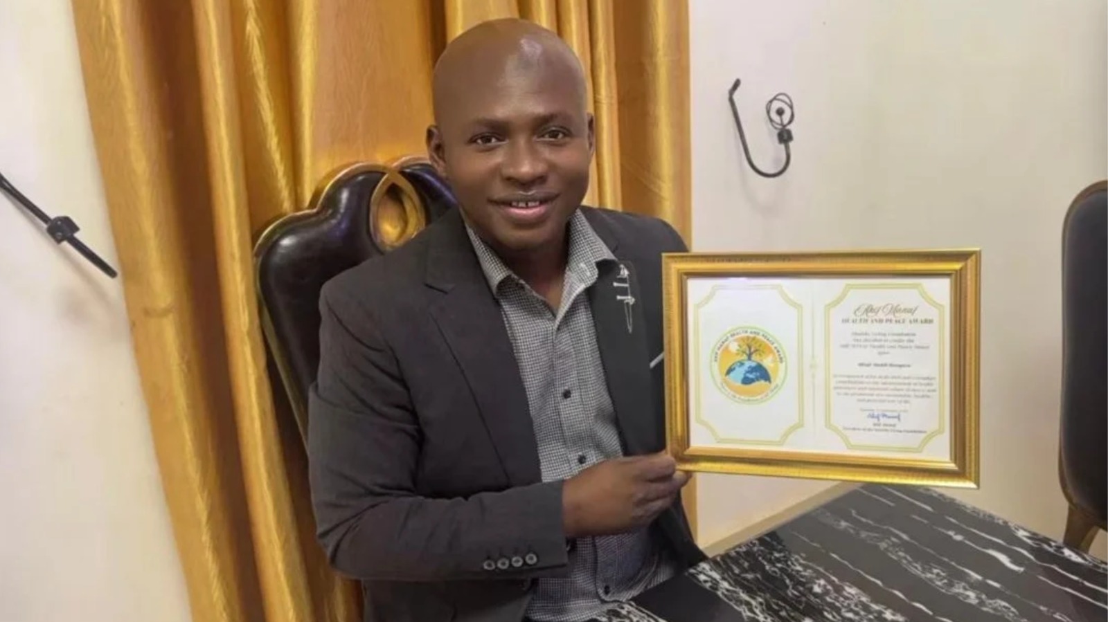 Çocukları sporla buluşturan Bangura’ya Sağlık ve Barış Ödülü