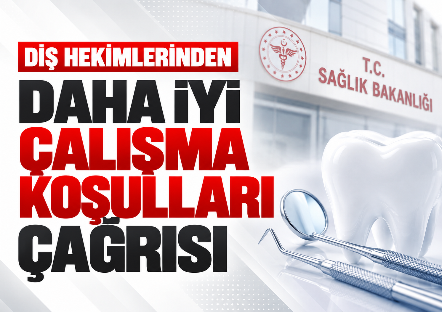 DİŞHEK-SEN’den çalışma koşulları için çağrı