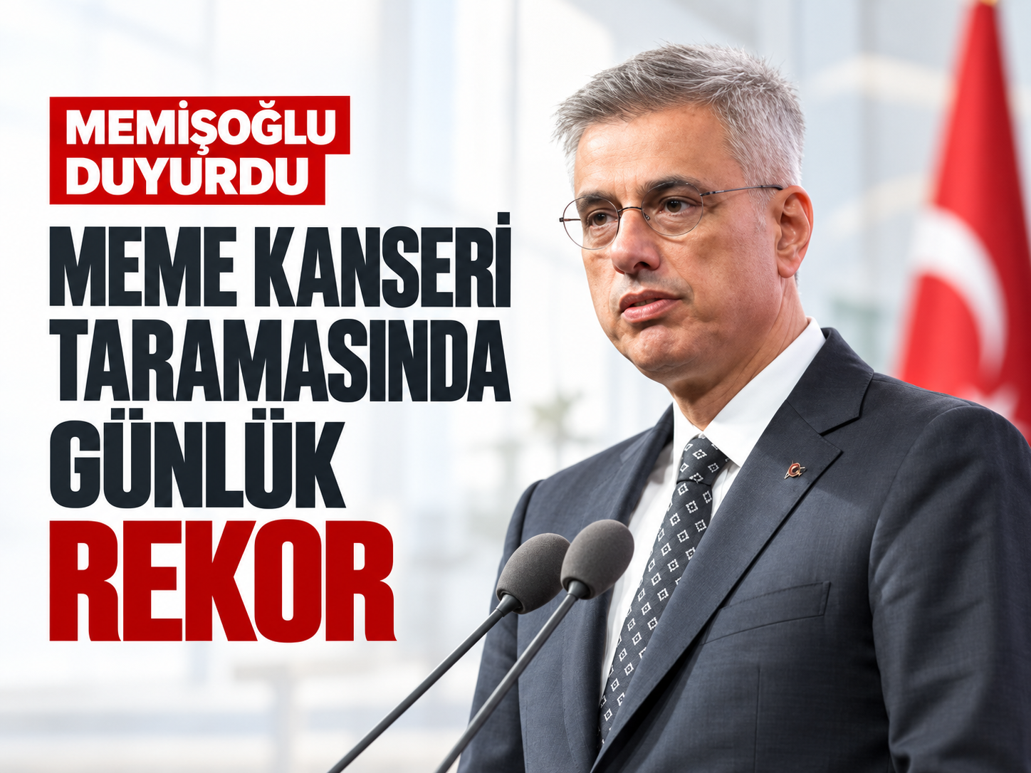 Memişoğlu duyurdu: Meme kanseri taramasında günlük rekor yenilendi