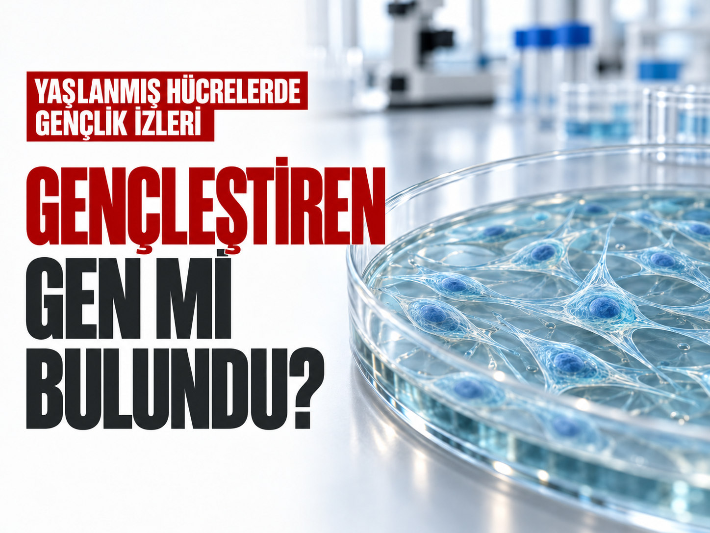 Yaşlanmış hücrelerde gençlik izleri: Gençleştiren gen mi bulundu?