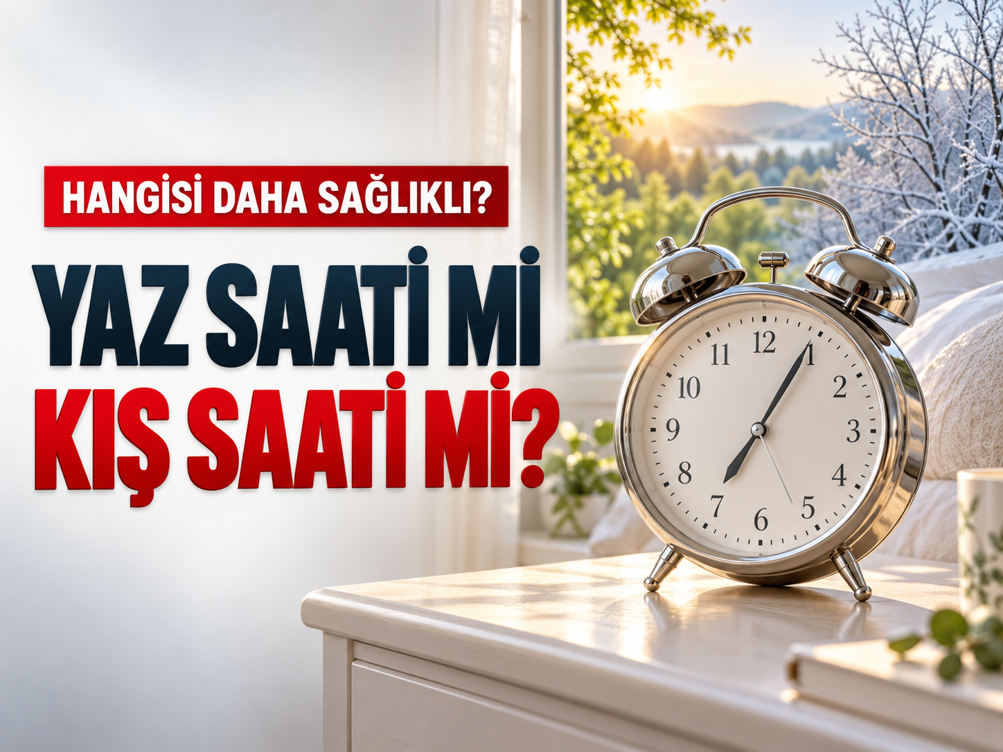 Yaz saati mi kış saati mi daha sağlıklı?