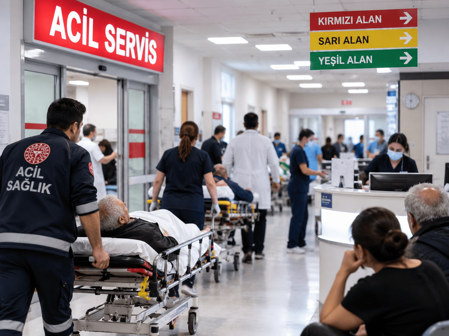 Acil servis başvurularında dikkat çeken tablo